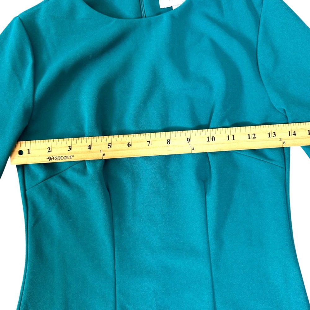 Envy Teal Bell Sleeve Dress NWT - Picture 4 of 8